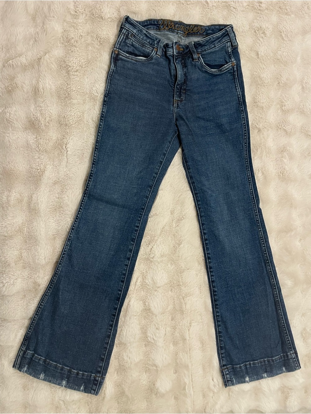 Wrangler Women's High Waisted Trouser Jeans